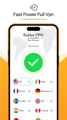 فیلتر شکن قوی خرگوش-Rabbit VPN android App screenshot 2